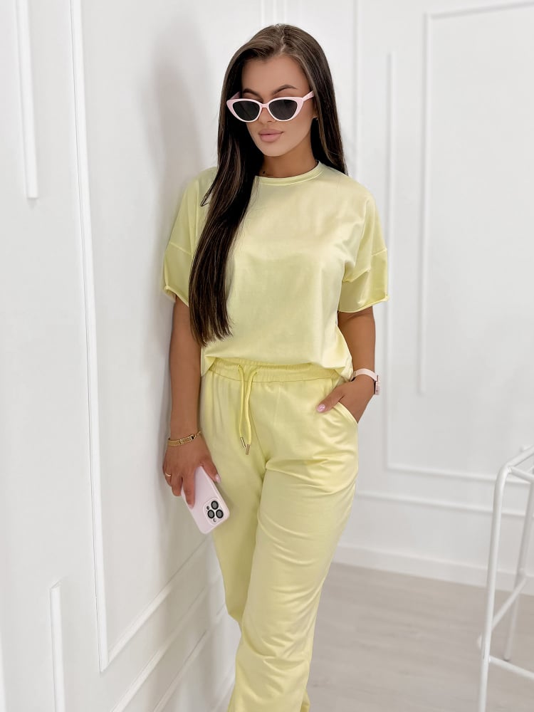 KOMPLET DRESOWY SOVOY ŻÓŁTY