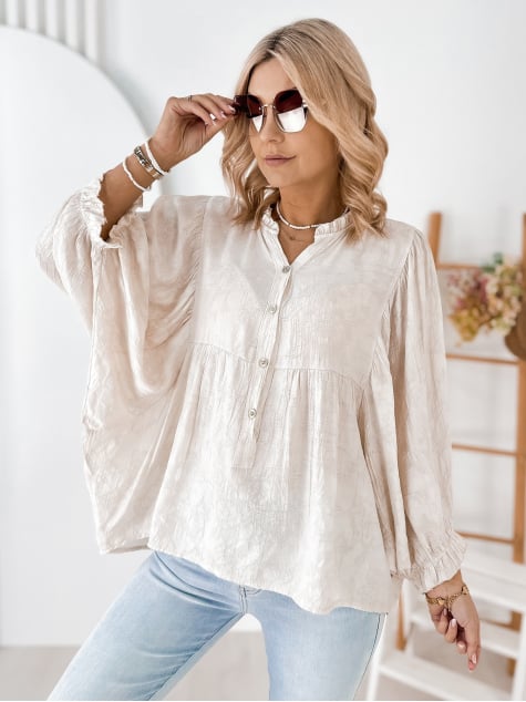 BLUZKA ZOYA BEŻOWA