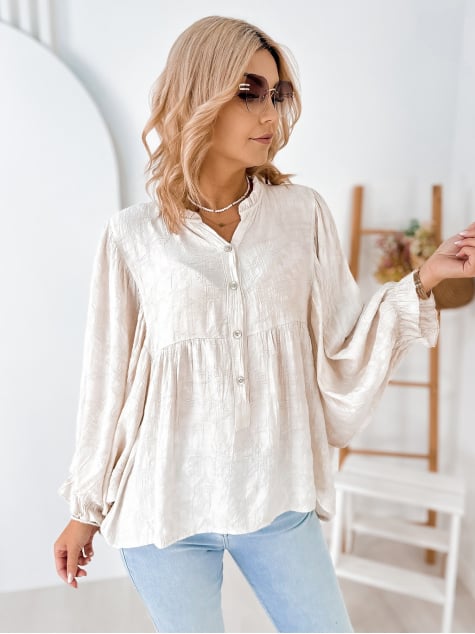 BLUZKA ZOYA BEŻOWA