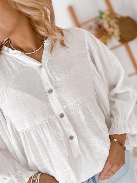 BLUZKA ZOYA BIAŁA