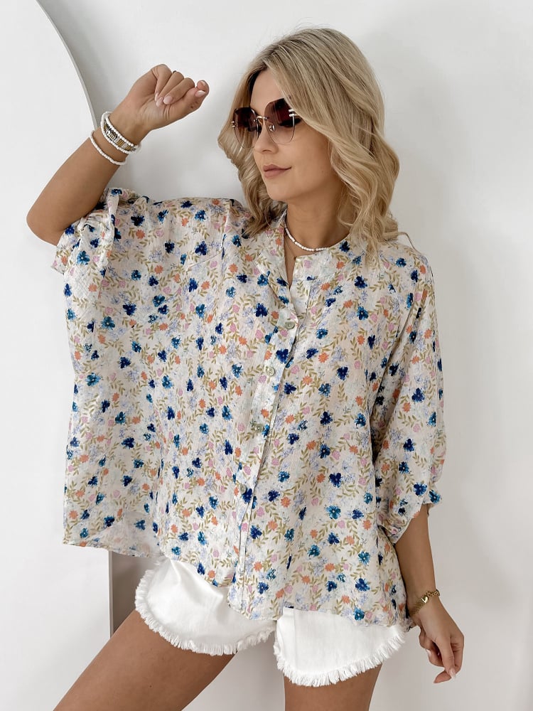 KOSZULA VILON GRANATOWA