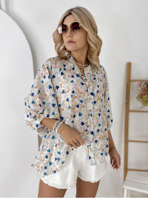 KOSZULA VILON GRANATOWA