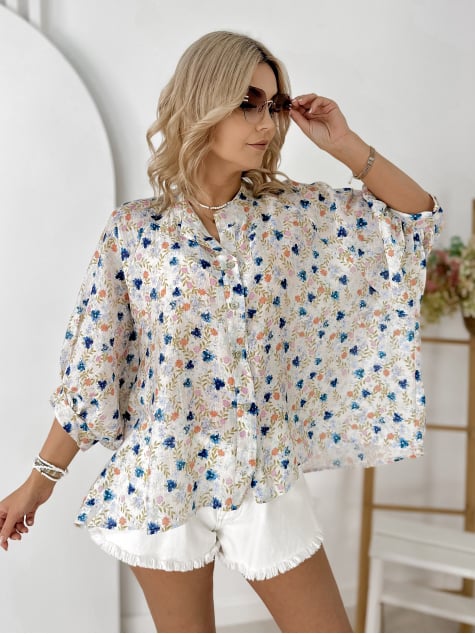 KOSZULA VILON GRANATOWA