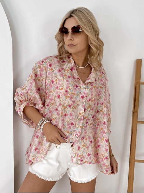 KOSZULA VILON RÓŻOWA