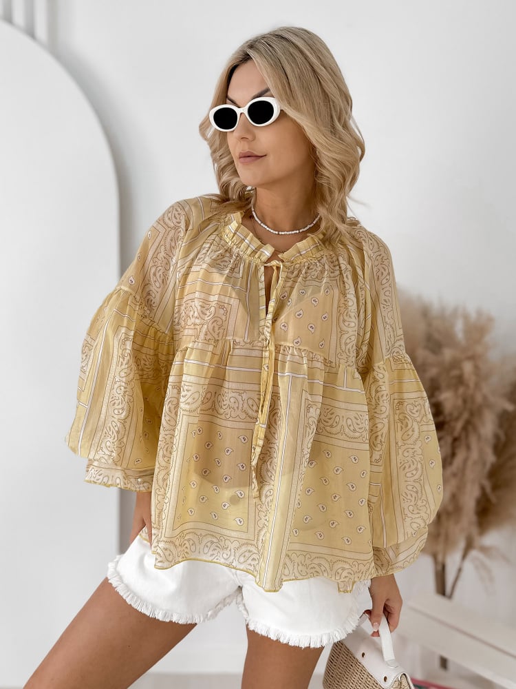 BLUZKA DENAISE ŻÓŁTA