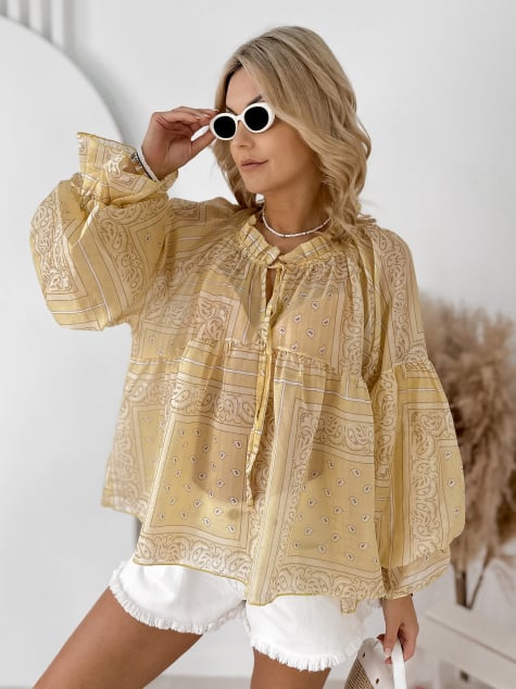 BLUZKA DENAISE ŻÓŁTA