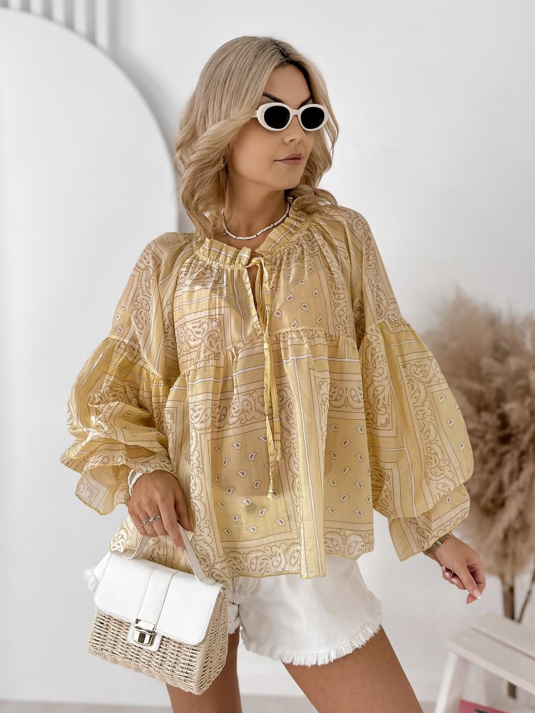 BLUZKA DENAISE ŻÓŁTA