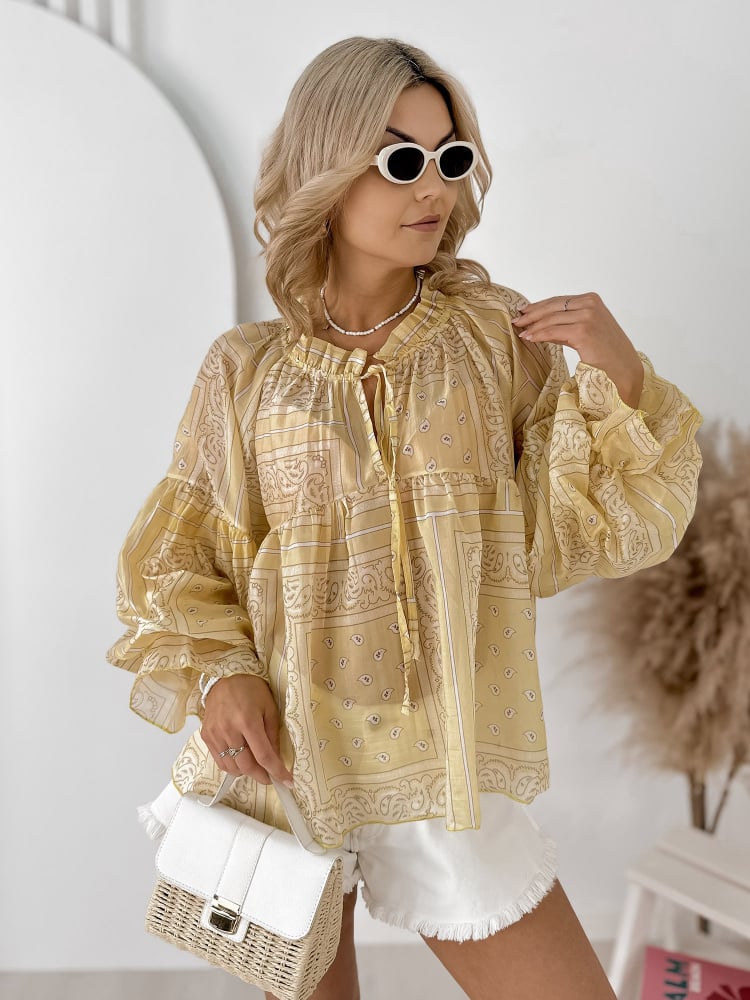 BLUZKA DENAISE ŻÓŁTA