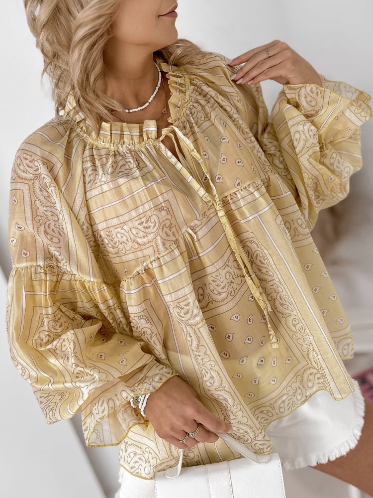 BLUZKA DENAISE ŻÓŁTA