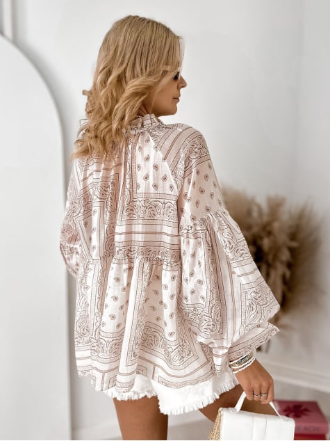 BLUZKA DENAISE BEŻOWA