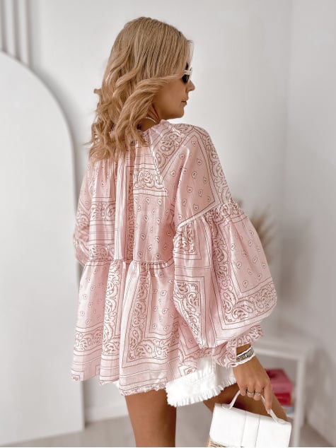 BLUZKA DENAISE PUDROWY RÓŻ