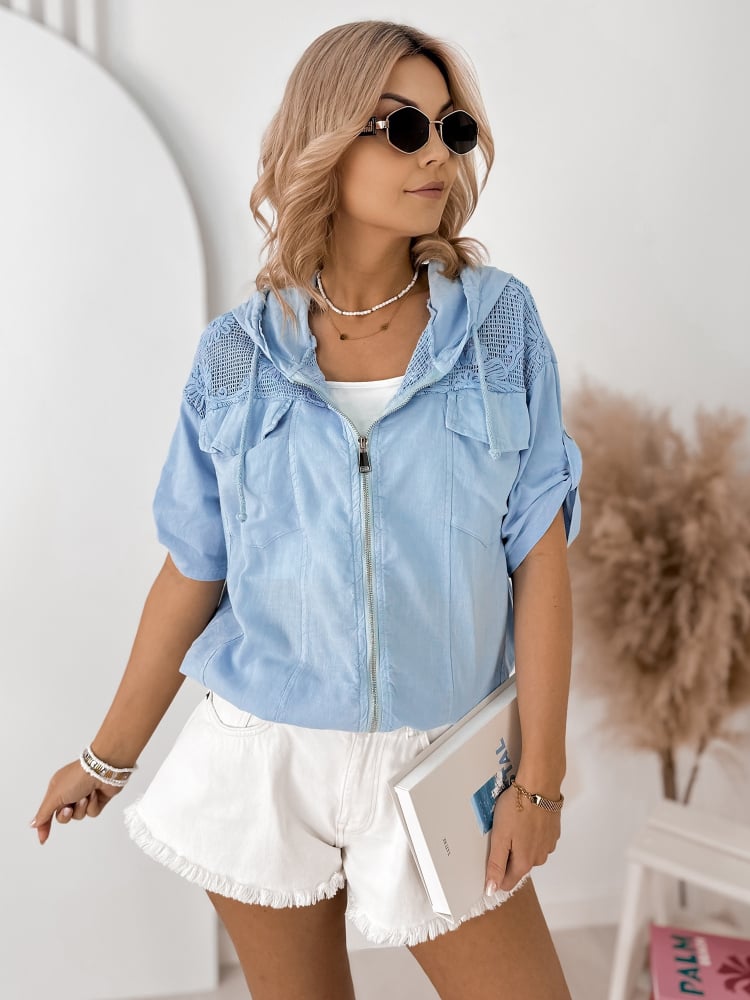 BLUZA MARENIA BŁĘKITNA