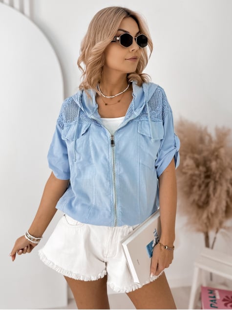 BLUZA MARENIA BŁĘKITNA