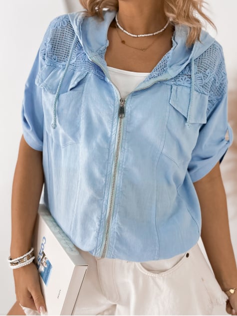 BLUZA MARENIA BŁĘKITNA