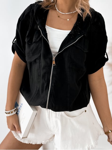 BLUZA MARENIA CZARNA