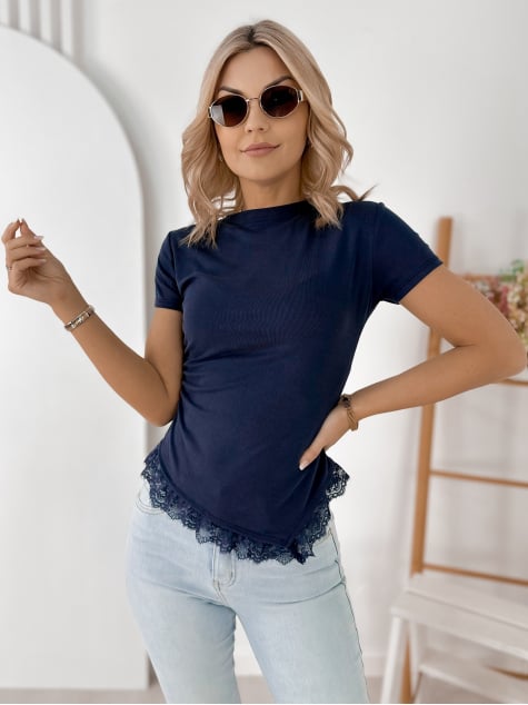 BLUZKA AVICUS GRANATOWA