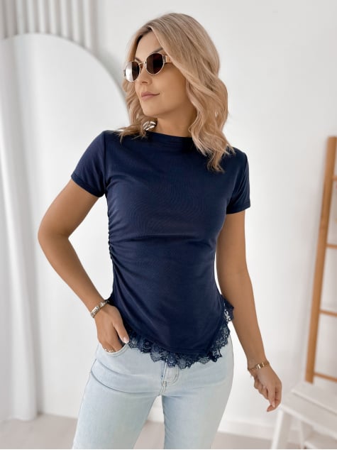 BLUZKA AVICUS GRANATOWA