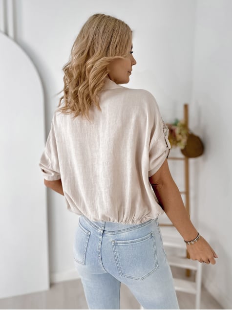 KOSZULA ROTVEL BEŻOWA