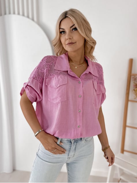 KOSZULA ROTVEL RÓŻOWA
