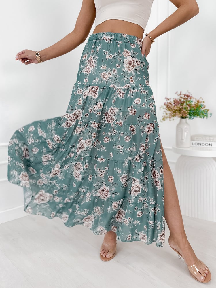 SPÓDNICA GLORY MIĘTOWA