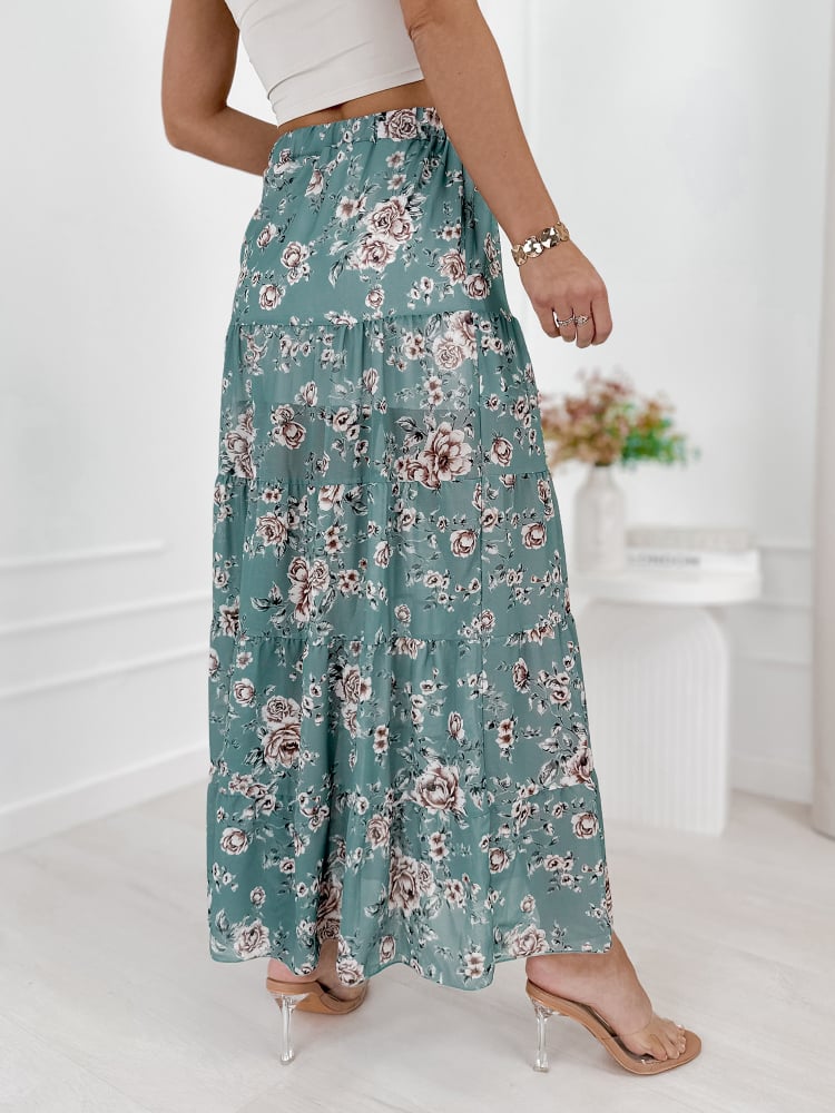 SPÓDNICA GLORY MIĘTOWA