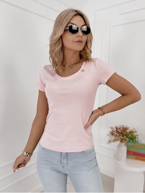 BLUZKA SEVRANE PUDROWY RÓŻ