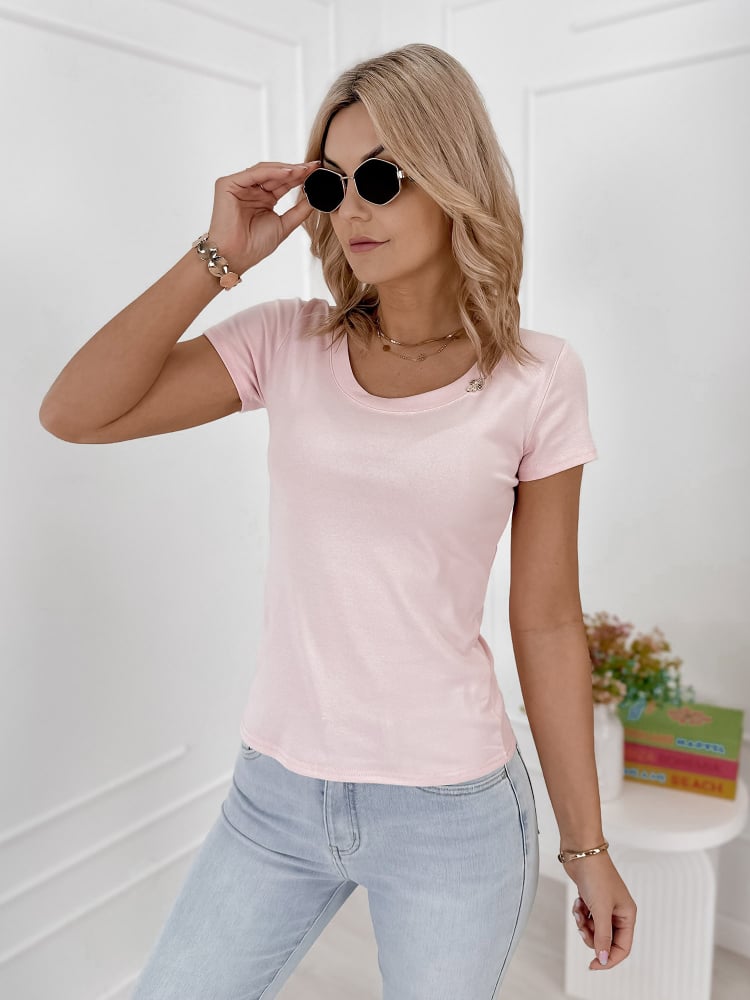 BLUZKA SEVRANE PUDROWY RÓŻ