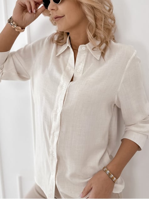 KOSZULA PIERCE ECRU