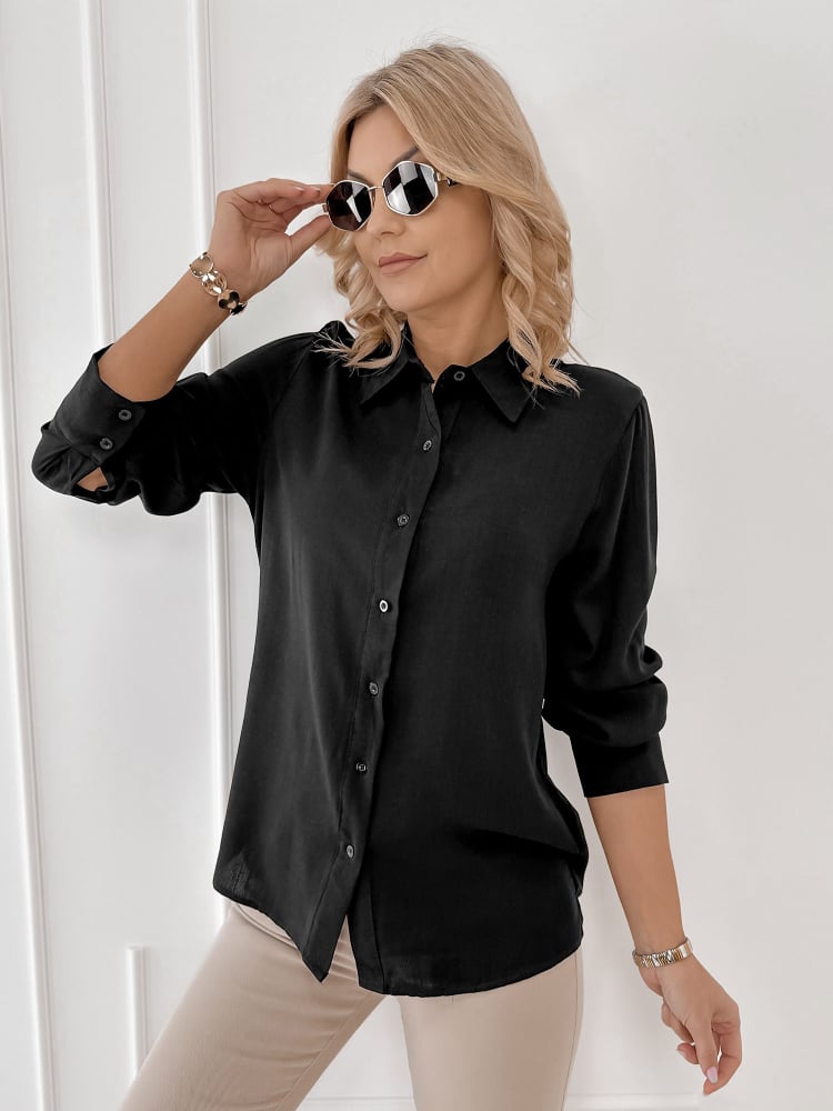 KOSZULA PIERCE CZARNA