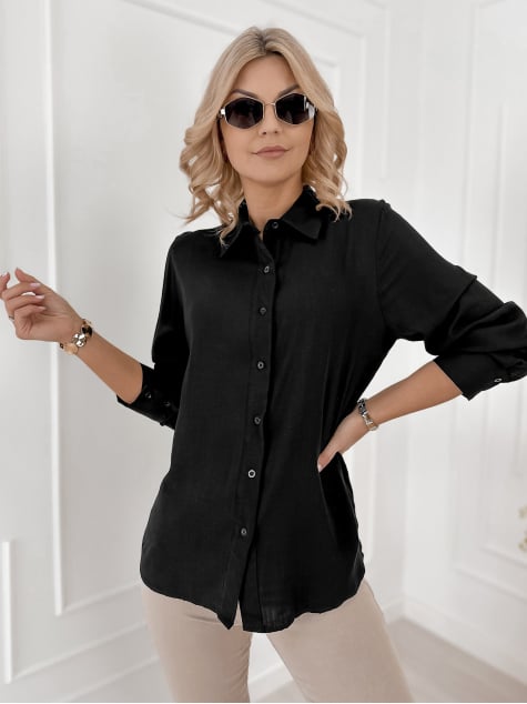 KOSZULA PIERCE CZARNA