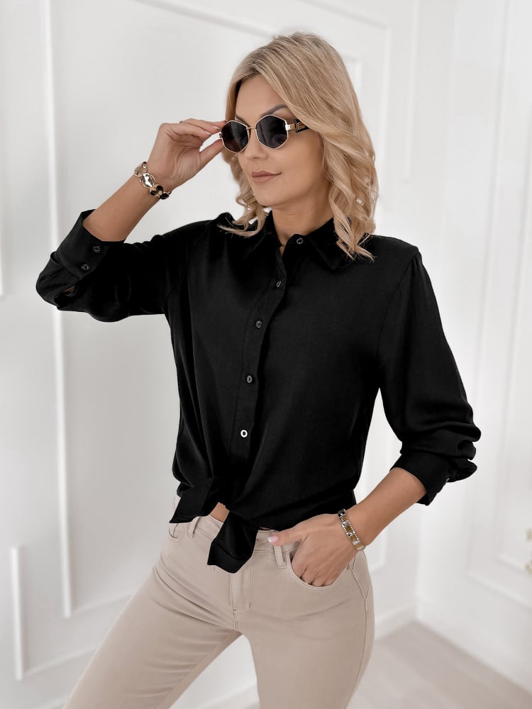 KOSZULA PIERCE CZARNA