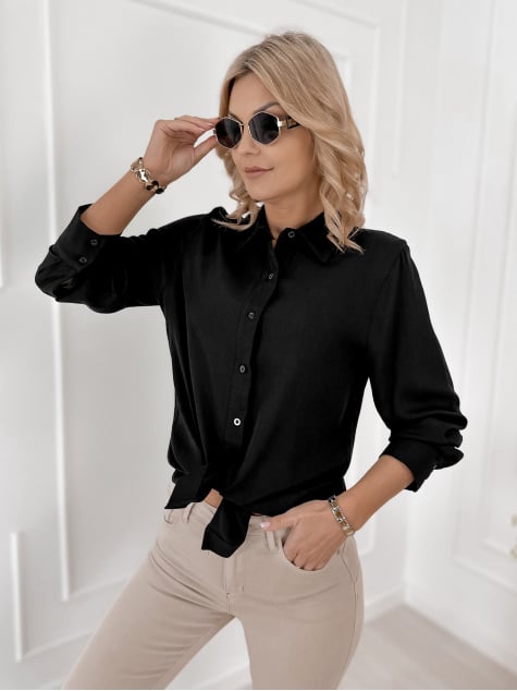 KOSZULA PIERCE CZARNA