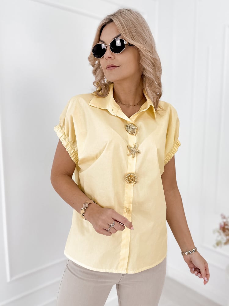 KOSZULA THORNE ŻÓŁTA