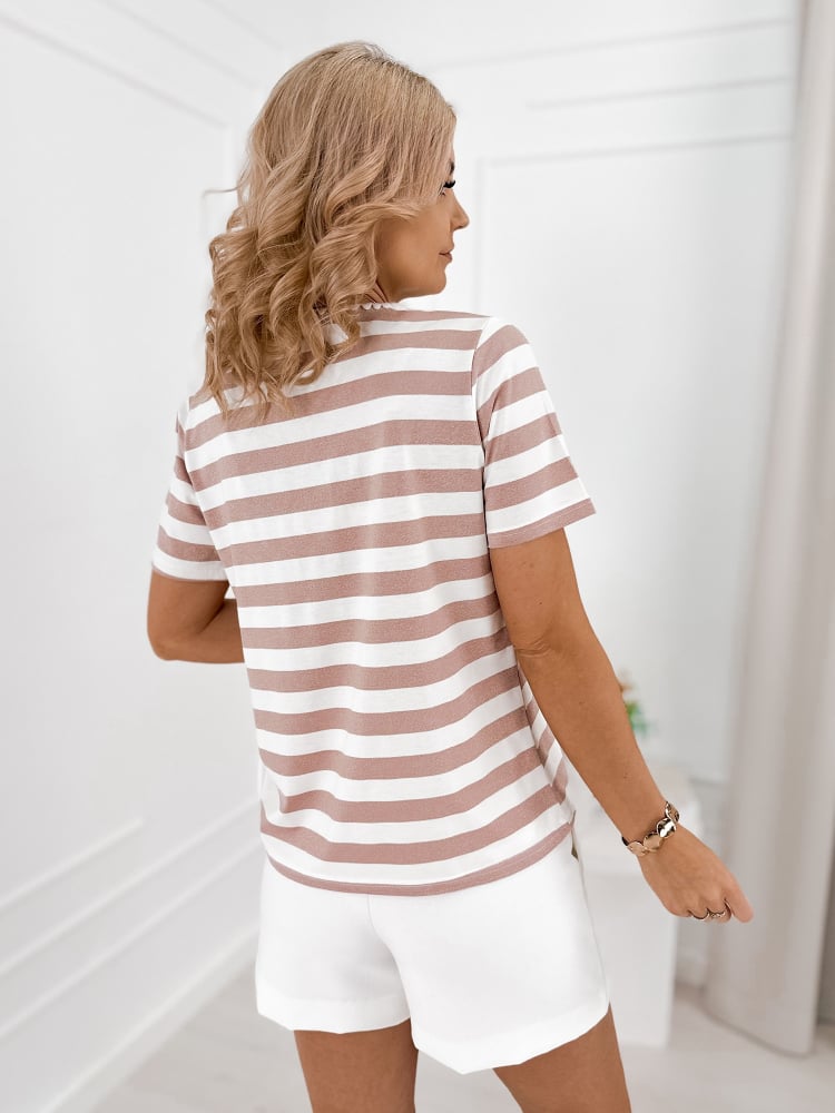 BLUZKA LISETTE PUDROWY RÓŻ