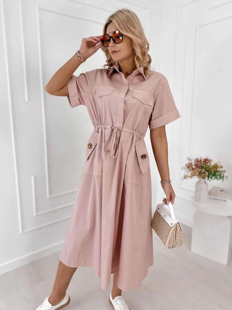 SUKIENKA ARMAND PUDROWY RÓŻ