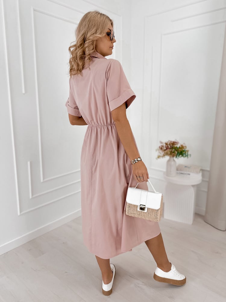 SUKIENKA ARMAND PUDROWY RÓŻ