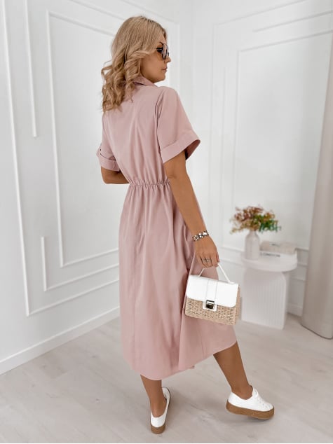 SUKIENKA ARMAND PUDROWY RÓŻ