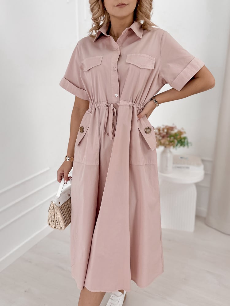 SUKIENKA ARMAND PUDROWY RÓŻ