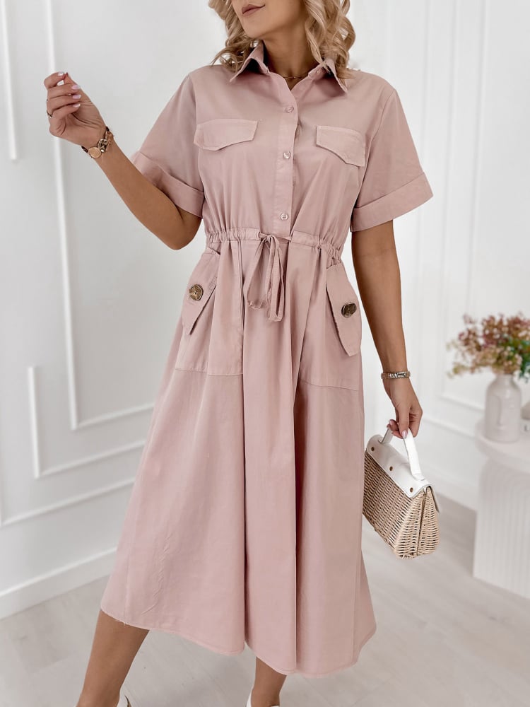 SUKIENKA ARMAND PUDROWY RÓŻ