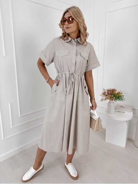 SUKIENKA ARMAND BEŻOWA