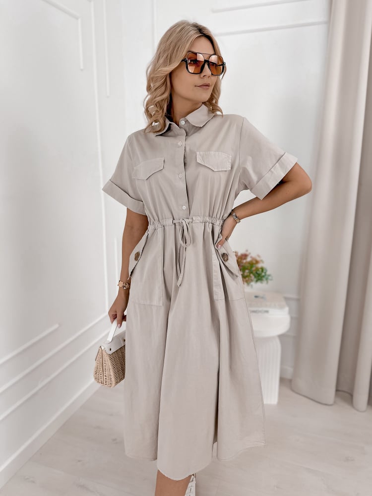 SUKIENKA ARMAND BEŻOWA