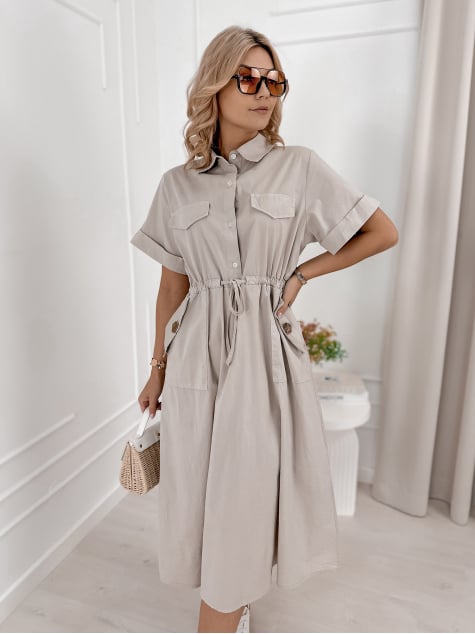 SUKIENKA ARMAND BEŻOWA