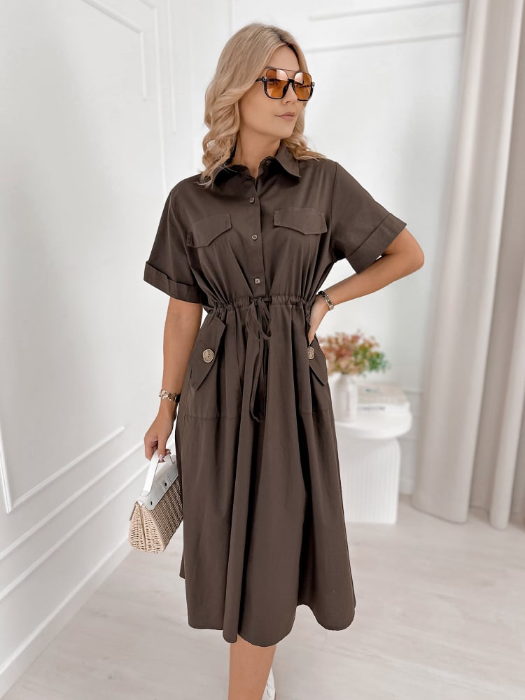 SUKIENKA ARMAND BRĄZOWA