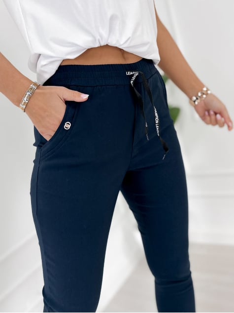 SPODNIE DABI GRANATOWE