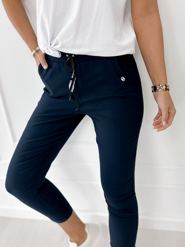 SPODNIE DABI GRANATOWE