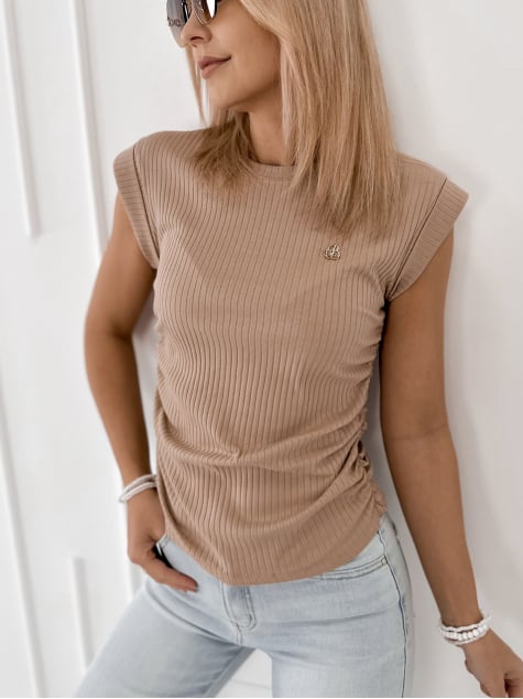 BLUZKA GALDO BEŻOWA