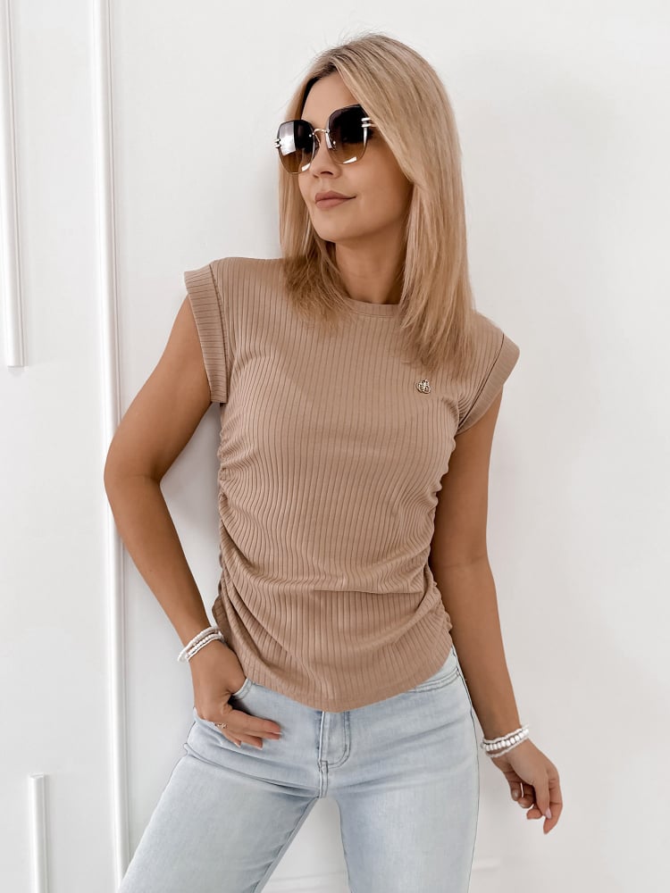 BLUZKA GALDO BEŻOWA