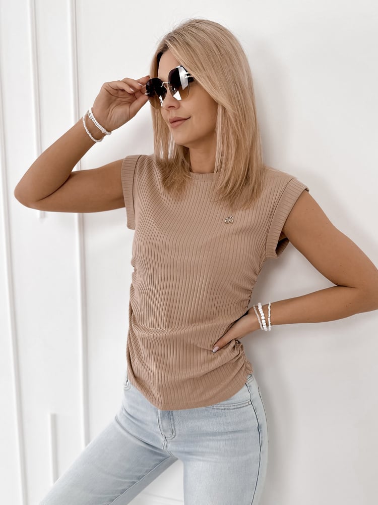 BLUZKA GALDO BEŻOWA