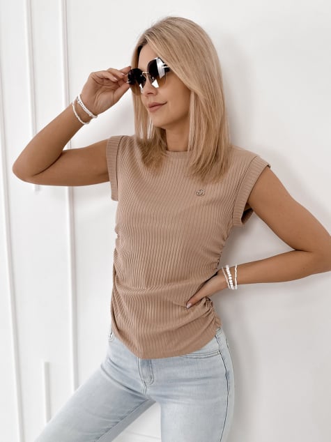 BLUZKA GALDO BEŻOWA