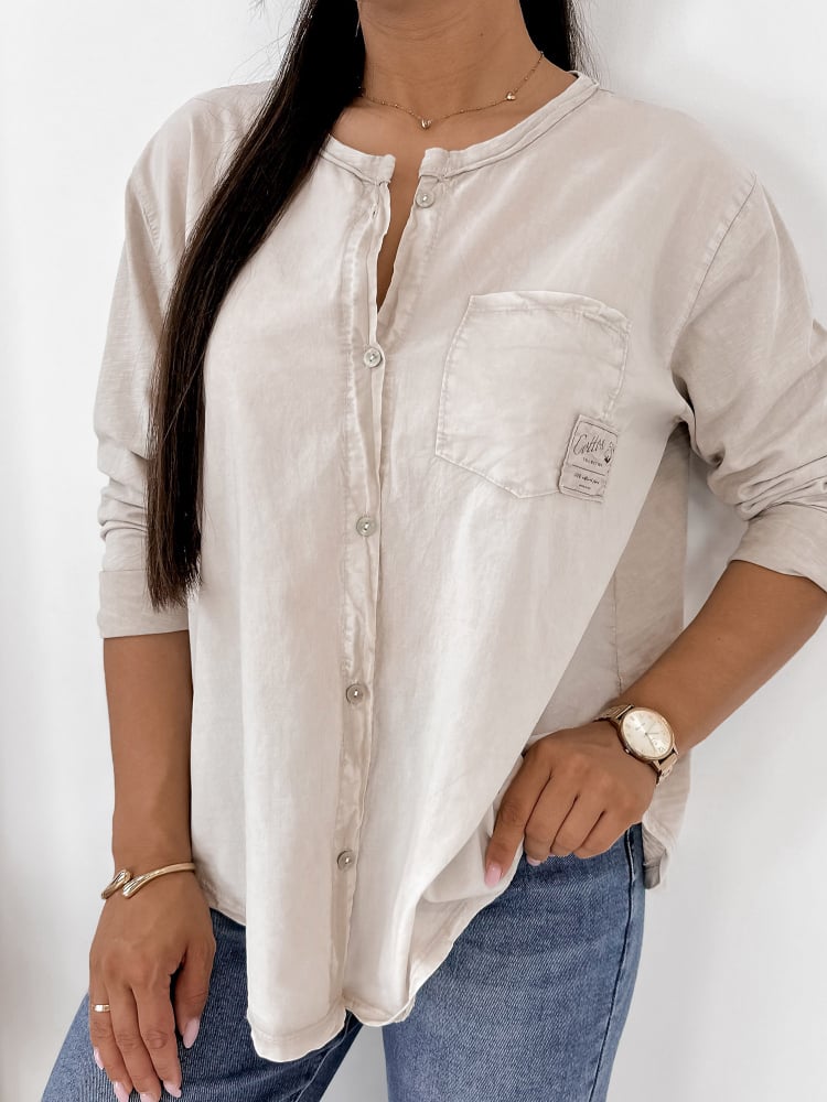 KOSZULA TARYN BEŻOWA